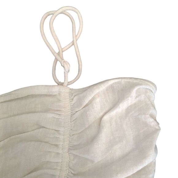 Free People White Cotton Belong Together Cropped Tank Medium NWOT - Picture 11 of 15